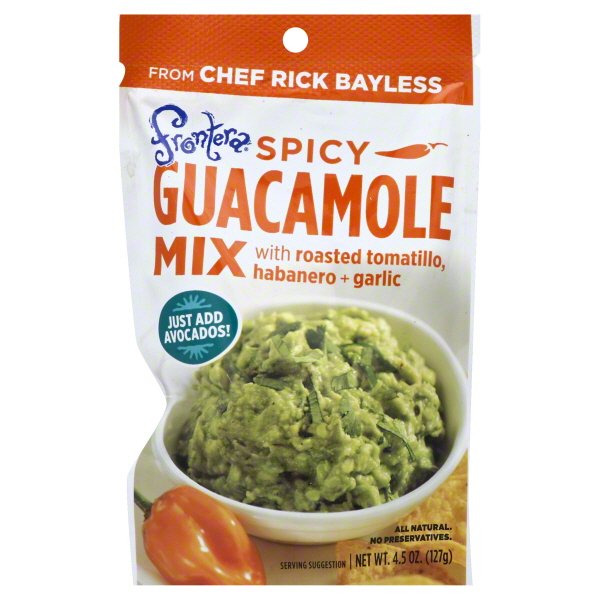 Frontera SPICY Guacamole Mix, 4.5 Ounce Packet (Pack of 8) Walmart