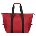 thumbnail image 1 of Picnic Storage Bag Folding Cooler Handbag Insulated Cool Hamper Food Container for Work Red L, 1 of 8