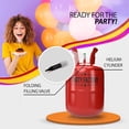 thumbnail image 3 of Party Factory Helium Tank for 30 Latex Balloons, Helium Cylinder 7 cu. ft. Gas for Balloons, Ideal for Birthday Party, Wedding…, 3 of 8