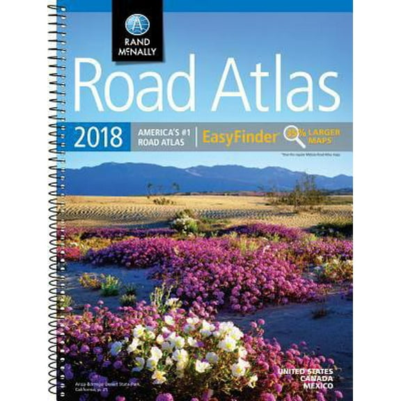 Pre-Owned Rand McNally 2018 Easyfinder Road Atlas: United States / Canada / Mexico (Rand McNally EasyFinder Road Atlas) (Paperback) 0528017411 9780528017414