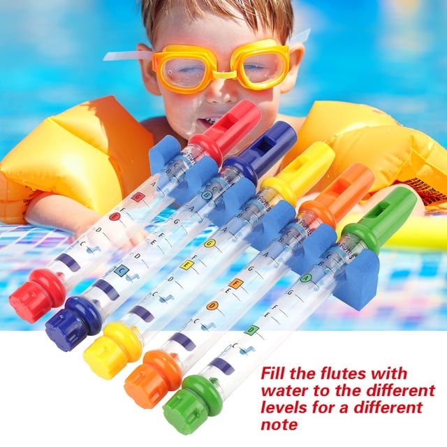 Water Flutes, Baby Water Flutes, Colorful 5Pcs/Set For Kids Boys