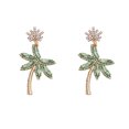 thumbnail image 3 of Boucles d'Oreilles en Noix de Coco Bohème, Style Plage Délicat, 3 of 5
