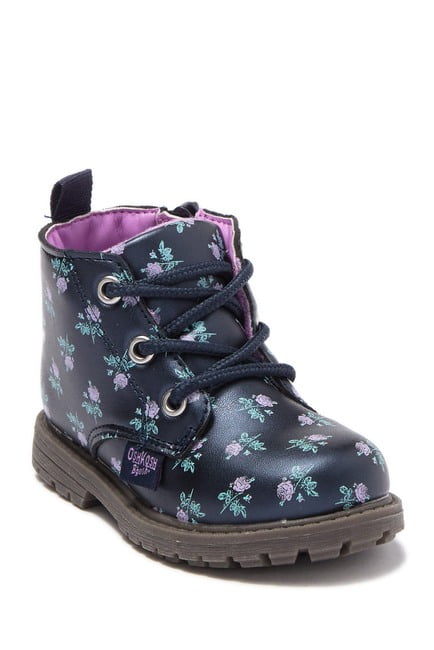 navy boots size 3