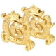 thumbnail image 1 of 2 piezas de soporte de incienso para varillas de sándalo, quemador de aleación para meditación, yoga, adornos en forma de dragón (dorado), 1 of 14