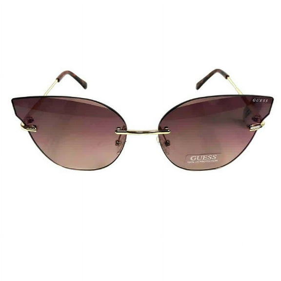 Guess Factory Brown Cat Eye Ladies Sunglasses GF0392 32F 63