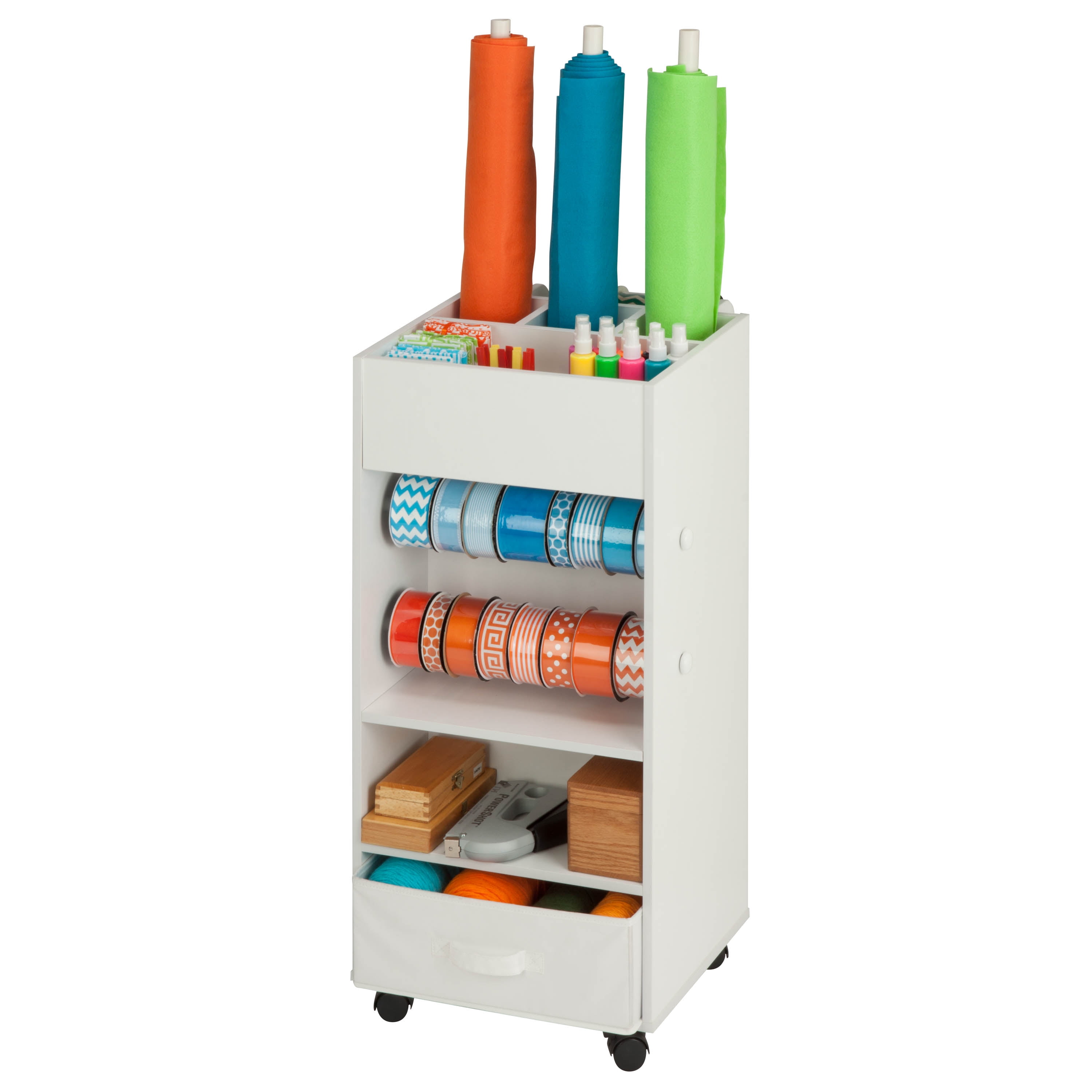 Honey-Can-Do Craft Storage Cart with Wheels
