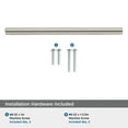 thumbnail image 6 of Amerock Bar Pulls 5-1/16 inch (128mm) Center-to-Center Satin Nickel Cabinet Pull - 10 Pack, 6 of 9