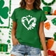 thumbnail image 5 of TaTaai Women's Casual St. Patrick's Day Print Short Sleeve T-Shirts Round Neck Fashion Lightweight Tops Soft Comfortable Tees for Women Spring Summer Outfits Gift, 5 of 7