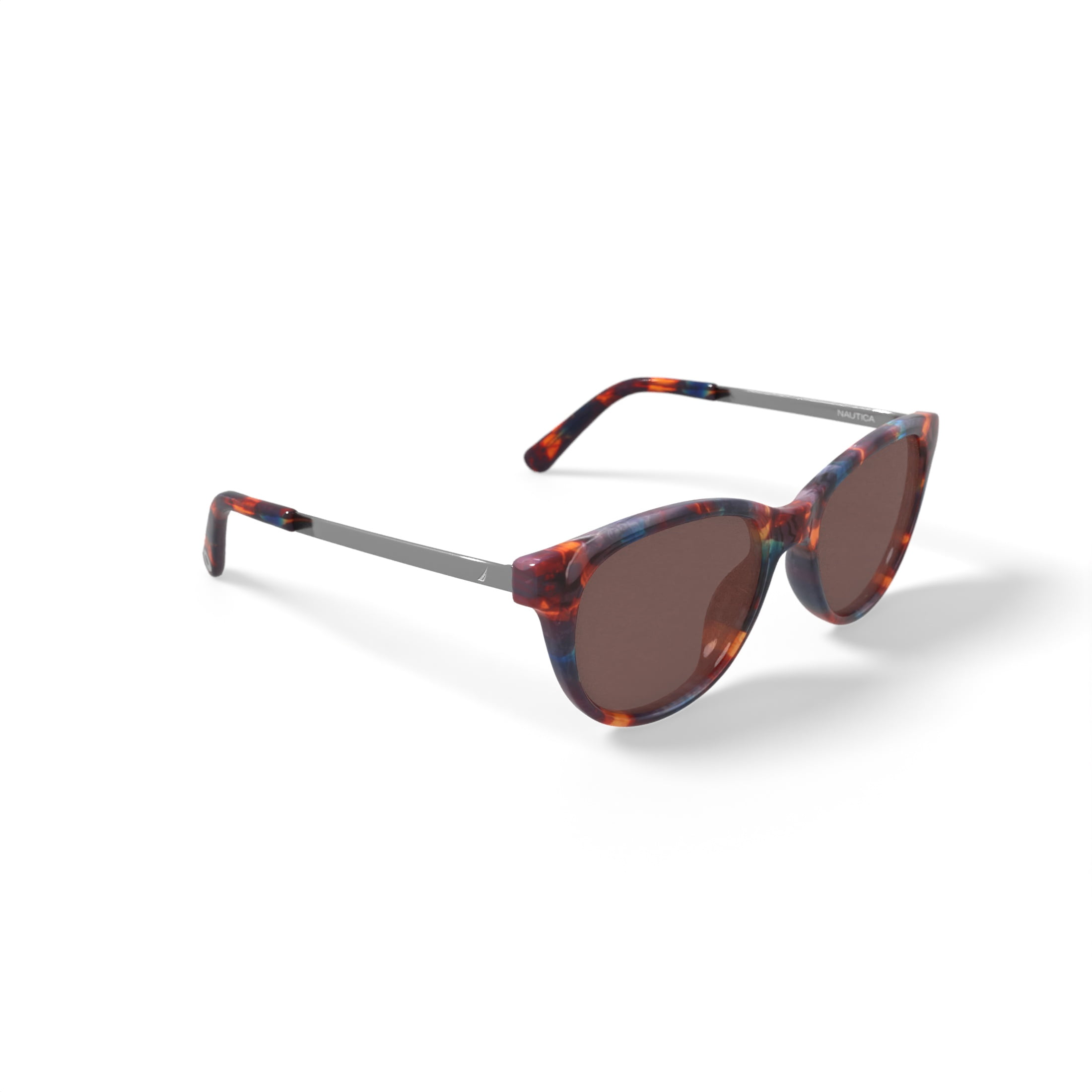 Nautica Women's Rx'able Fashion Sunglasses, NLS6004, Tortoise, 52-17-140, with Case