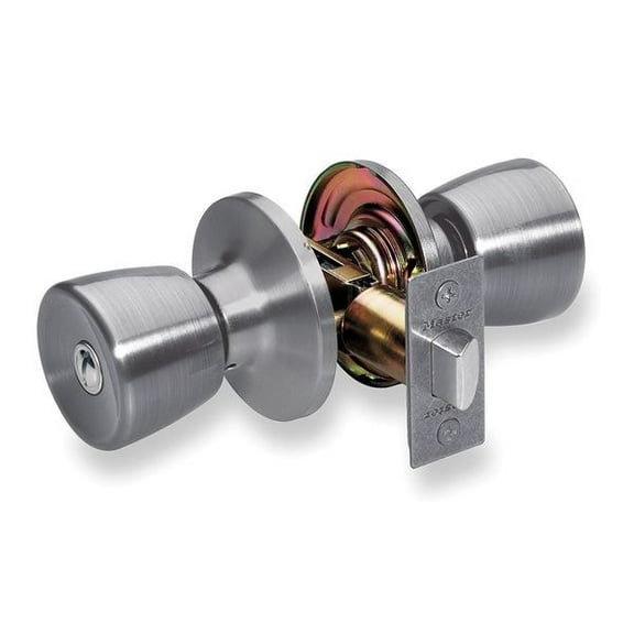 Master Lock Knob Lockset, Mechanical, Privacy, Grd. 3 TUO0315/T6P
