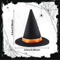 thumbnail image 5 of Halloween Mini Witch Hats Wine Bottle Topper Decorations, 5 of 5