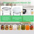 thumbnail image 2 of Etunia Cordless Vacuum Sealer, Rechargeable Vacuum Seal Machine for Dry/Moist Food Storage to Extend Fresh, 1 Air Hose for Food Containers, 2 Jar Sea, 2 of 9
