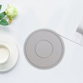 thumbnail image 3 of YAOMOBB Dessous de Verre de Qualité Alimentaire Dessous de Verre Moderne en Silicone Résistant à la Chaleur Antidérapant Protection de Table de Comptoir de Cuisine Rond Mug Café Thé Tasse Pot Support Tapis Dessous de Verre en Silicone, 3 of 7