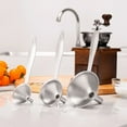 thumbnail image 4 of Cheers.US 3Pcs Premium Kitchen Funnel Set, Food Grade Stainless Steel Funnel for Filling Bottles, Small Bottle Funnel, Metal Funnel, Mini Funnel for Essential Oil, Flask, Spices, Liquid, Dry, 4 of 7