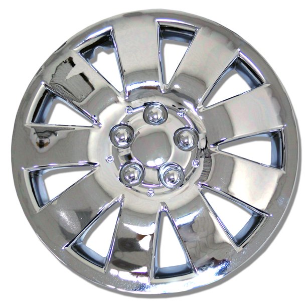 Set of 4 Chrome Finish Hubcaps 17" WSC721C17 Hub Caps Wheel Skin