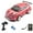 Flame Red / 1 battery, variant on High Speed 1/12 RC Drift Rally Car 9WD Remote Control Racing Vehicle With Gyro Suspension LED Lights For Adults Hobbyists - Flame Red / 1 battery