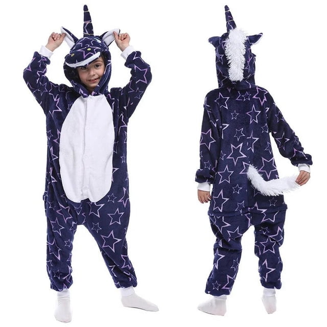 Pijamas de manga larga para niños y niñas, monos de punto, disfraz, ropa de dormir para niños