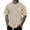 Khaki, variant on Huesdet Men Graphic T Shirts Cotton Short-Sleeve T-Shirt, Classic Casual Crewneck Solid Tee Shirt for Men(White,M)