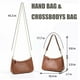 thumbnail image 5 of VODIU Bolsos de mano con 2 correas extraíbles y cierre de cremallera, bolsos cruzados, bolso de hombro para mujer, 5 of 5