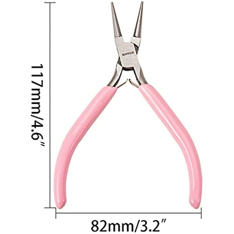 4.5 Mini Round Nose Pliers Precision Beading Pliers Jewelry Wire