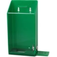 thumbnail image 3 of Rectangular Acrylic Donation Suggestion collection Box Pre Drilled Holes For Wall mounted Or Retail Countertop Tip Box with slant top 9.75 x 5 inches, Lock With set of keys Green, 3 of 4
