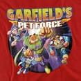 thumbnail image 2 of Garfield T-Shirt Pet Force Four Unisex Graphic Tee For Men & Women, 2 of 7