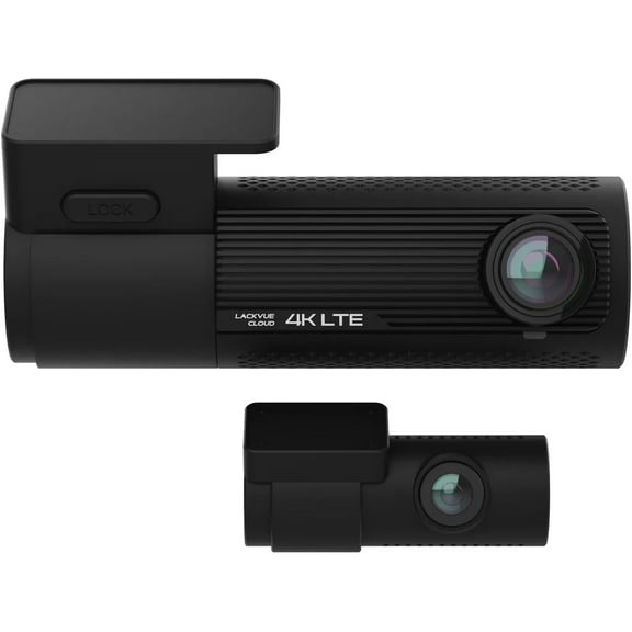 BlackVue Dash Cam Front and Rear DR970X-2CH LTE Plus NA 64GB | 4K LTE Cloud Dashcam | STARVIS 2 CMOS Sensor | Easy Cloud connectivity with Built-in Nano SIM Card | WiFi, GPS, Cloud