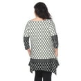 thumbnail image 4 of White Mark Tunique Aicha à Manches 3/4 pour Femmes, 4 of 5