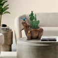 thumbnail image 4 of Pot de Fleurs Hippopotame et Oiseau Bleu, 4 of 14