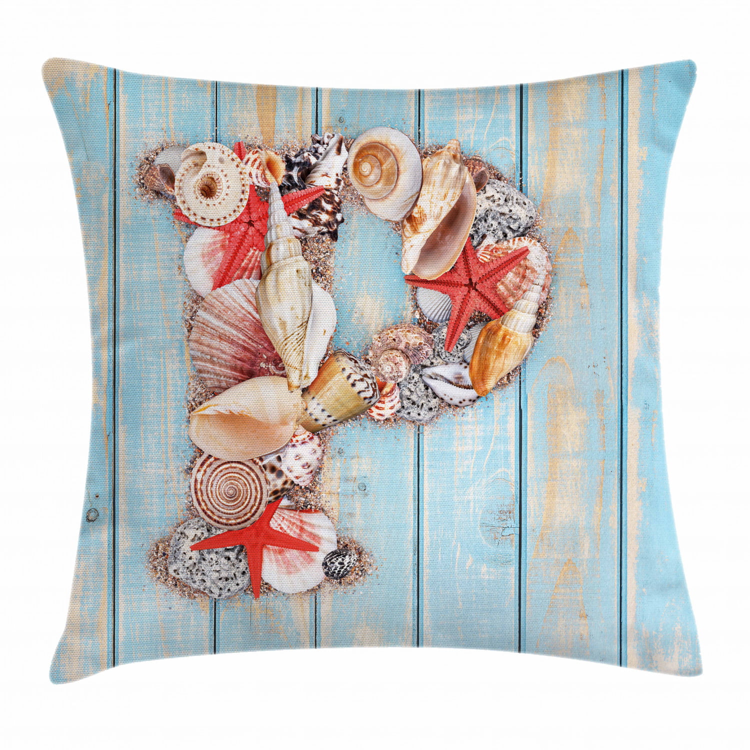 US SELLER wholesale 10pcs sea life seashell beach cushion covers decor pillow 