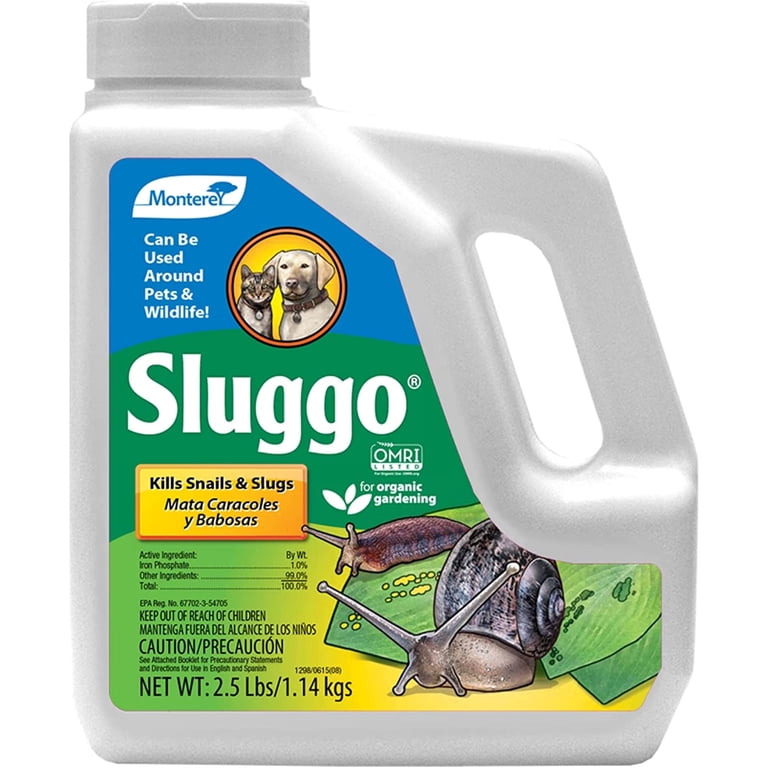 Monterey Sluggo Wildlife Safe Slug and Snail Killer, 2.5 lbs. photo 1