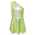 thumbnail image 4 of Xijirk Girls Dresses,And Shine Girls Off Shoulder Party Dress With Sequin Details For,Dresses for Girls,Green,2-3, 4 of 4