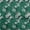 Green, variant on oneOone Polyester Spandex Teal Green Fabric Floral Sewing Fabric By The Yard Printed Diy Clothing Sewing Supplies 56 Inch Wide-6M