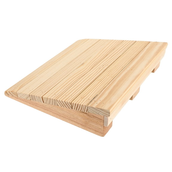 SOPOTUTU Portable Wooden Door Ramp for Home Use, Wheelchair Accessible, Suitable for Sweeping Robots and Small Vehicles