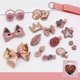 thumbnail image 5 of 18 tocado para el cabello de niña - clip para el cabello de lazo rosa, 5 of 5