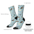thumbnail image 4 of KLL Dog Pets Print Cool Socks Men's Women's Crew Socks Funny Crazy Novelty Stockings, 4 of 6