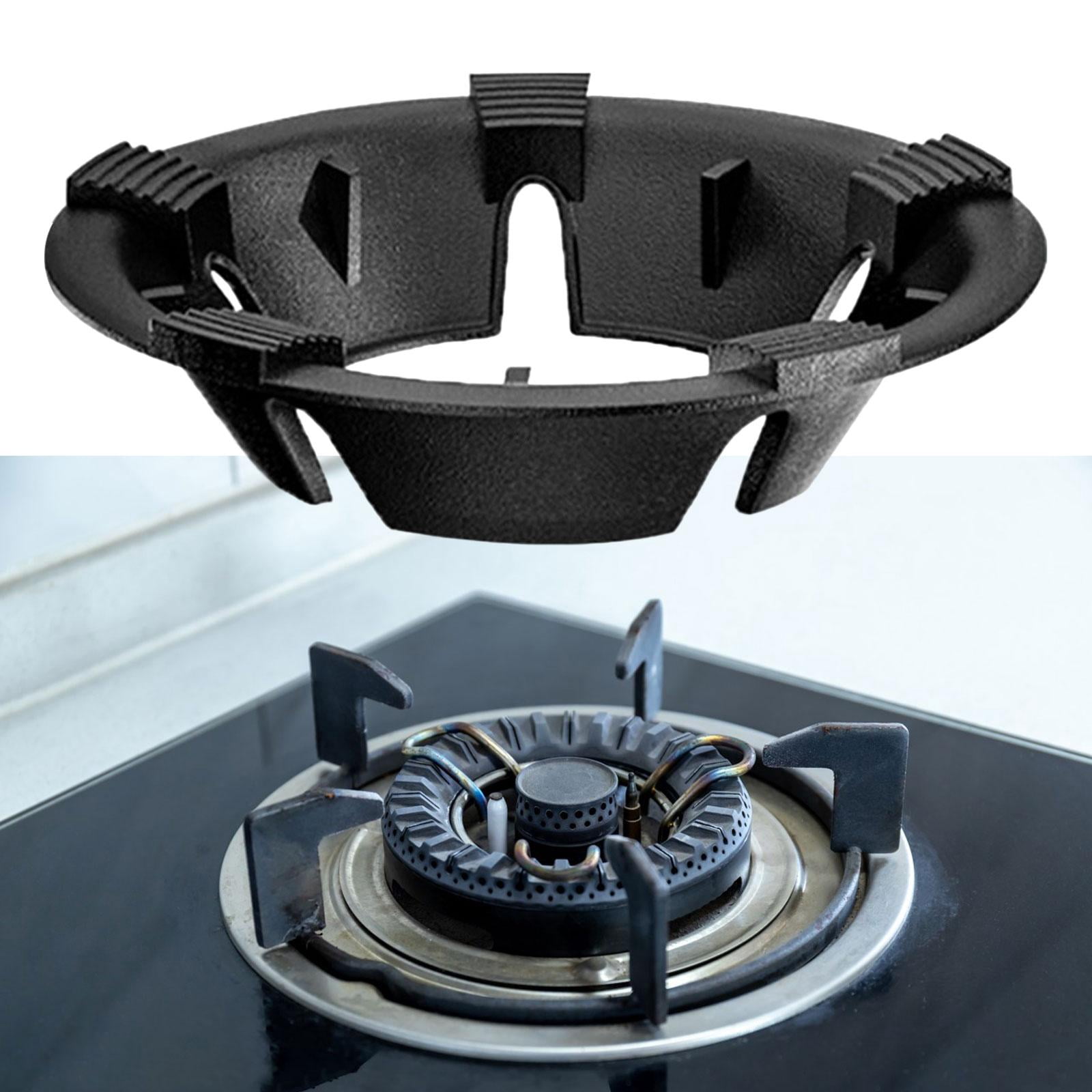 Fiocias Support Rack Wok Rack Milk Pot Holder Rack Non Slip Cooktop Range Pan Holder Wok 5 Claws