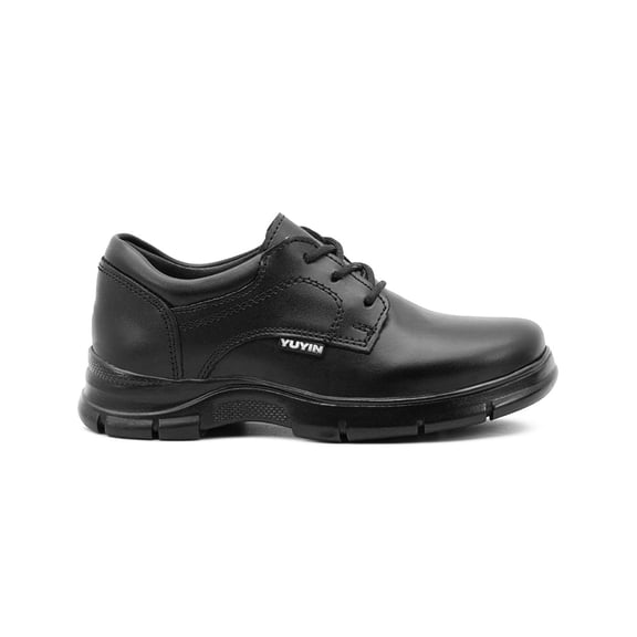 Zapato Escolar Ligero Para Niño Antiderrapante Soporte Arco negro 25