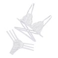thumbnail image 4 of Conjuntos de lencería, child de interior de interior de las mujeres del cordón del cuerpo para las mujeres Yinane traje de baño de bikini de mujer, 4 of 8