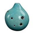 thumbnail image 1 of Ocarina Alto C de 6 agujeros: idea de regalo para músicos principiantes, fácil de aprender, 1 of 6
