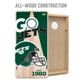 thumbnail image 4 of YouTheFan NFL New York Jets 2' x 4' Cornhole Game, 4 of 6