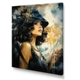 thumbnail image 2 of Designart "Stylish 1920S Roaring Portrait I" Fashion Canvas Print, 2 of 5