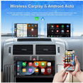 thumbnail image 5 of Radio para coche de 1 DIN de 6,9'' con Apple CarPlay inalámbrico, USB-C, Bluetooth 5.0, FM, DSP, IPS y cámara., 5 of 5