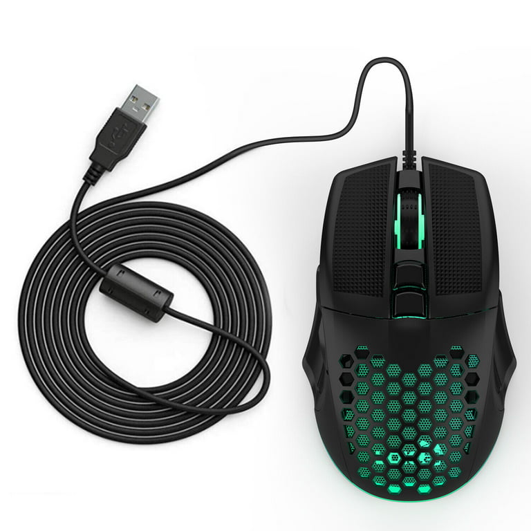 Buy RPM Euro Games Rubber Coated USB Gaming Mouse with 7 Color RGB Lights,  6 Buttons, 4 Level DPI Buttons (Black) Online at Best Prices in India -  JioMart.