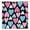 Blue Pink, variant on Valentine''s Day Shower Curtain Pink Blue Navy Heart Romantic Sweet Love Modern Boho Geometric Colorful Fashion Lover Couple 36x70(WxH) Inch Bathroom Decor Fabric Curtain with Hooks
