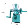 thumbnail image 3 of Manual Rotary Sausage Stuffer Maker Vegetable Fruit Cutter Slicer Shredder Chopper Kitchen Meat Grinder ,Easy Installation, 3 of 5