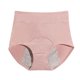 thumbnail image 4 of Braguitas sanitarias menstruales para mujer a prueba de fugas por delante y por detrás: cintura alta, entrepierna pura, tallas grandes, reutilizables y resistentes a las fugas para uso diurno y noc, 4 of 4
