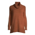 thumbnail image 5 of Time and Tru Women's Cowl Neck Tunic Sweater, 5 of 6