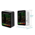 thumbnail image 4 of 6 In 1 Air Quality Monitor Multifunctional Carbon Dioxide Level Ntroller - White, 4 of 6