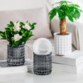 thumbnail image 2 of Self-Absorbing Flowerpot with Transparent Water Level Indicator Self Watering Planter with Bubble Texture Double-Layer Design for Indoor Plants Succulents Herb Garden, 2 of 8